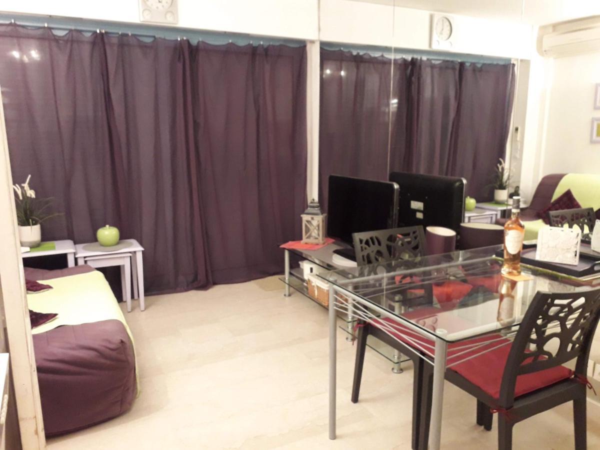 Théoule-sur-Mer French Riviera 1 Bedroom On The Beach Facing Cannes מראה חיצוני תמונה