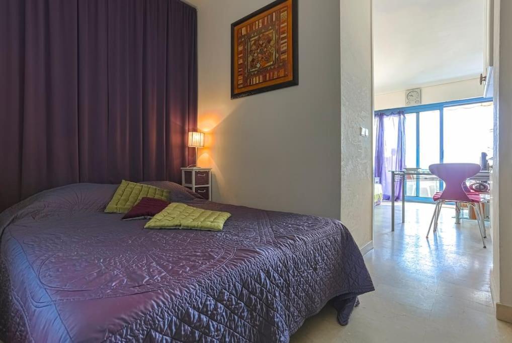 Théoule-sur-Mer French Riviera 1 Bedroom On The Beach Facing Cannes מראה חיצוני תמונה