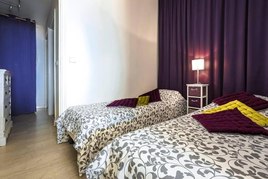 Théoule-sur-Mer French Riviera 1 Bedroom On The Beach Facing Cannes מראה חיצוני תמונה