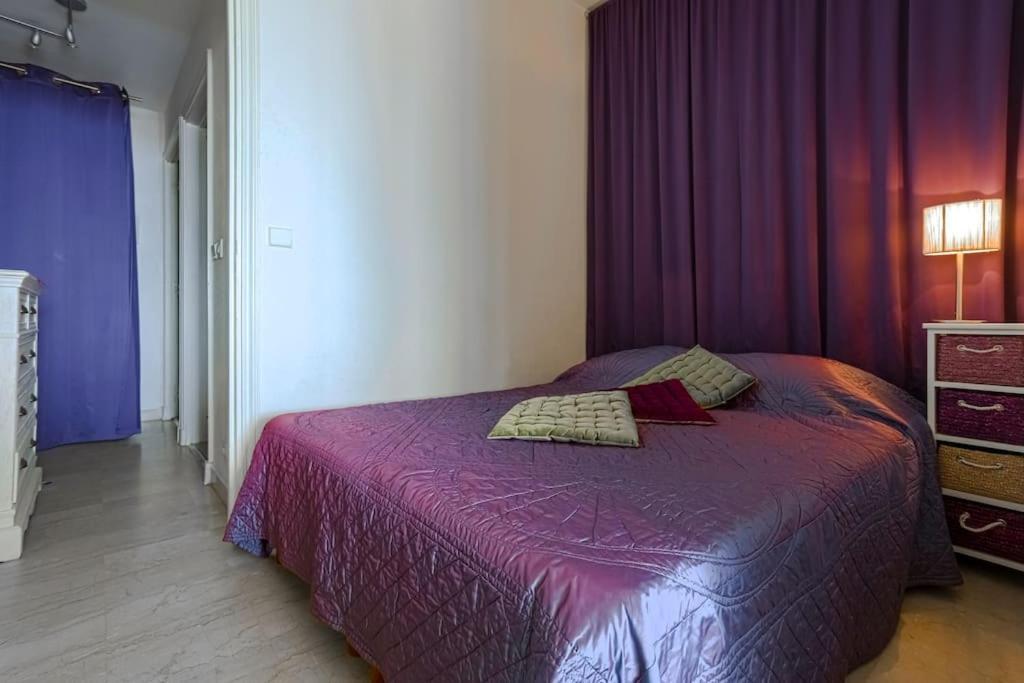 Théoule-sur-Mer French Riviera 1 Bedroom On The Beach Facing Cannes מראה חיצוני תמונה